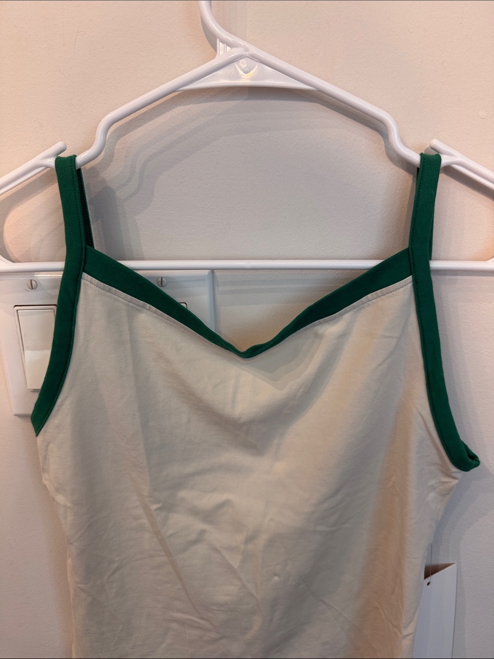 Lululemon Organic Cotton High-Neck Ringer Tank Top XS Raceway Green - Picture 3 of 11